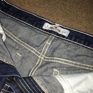 Hollister high waisted jean shorts :)